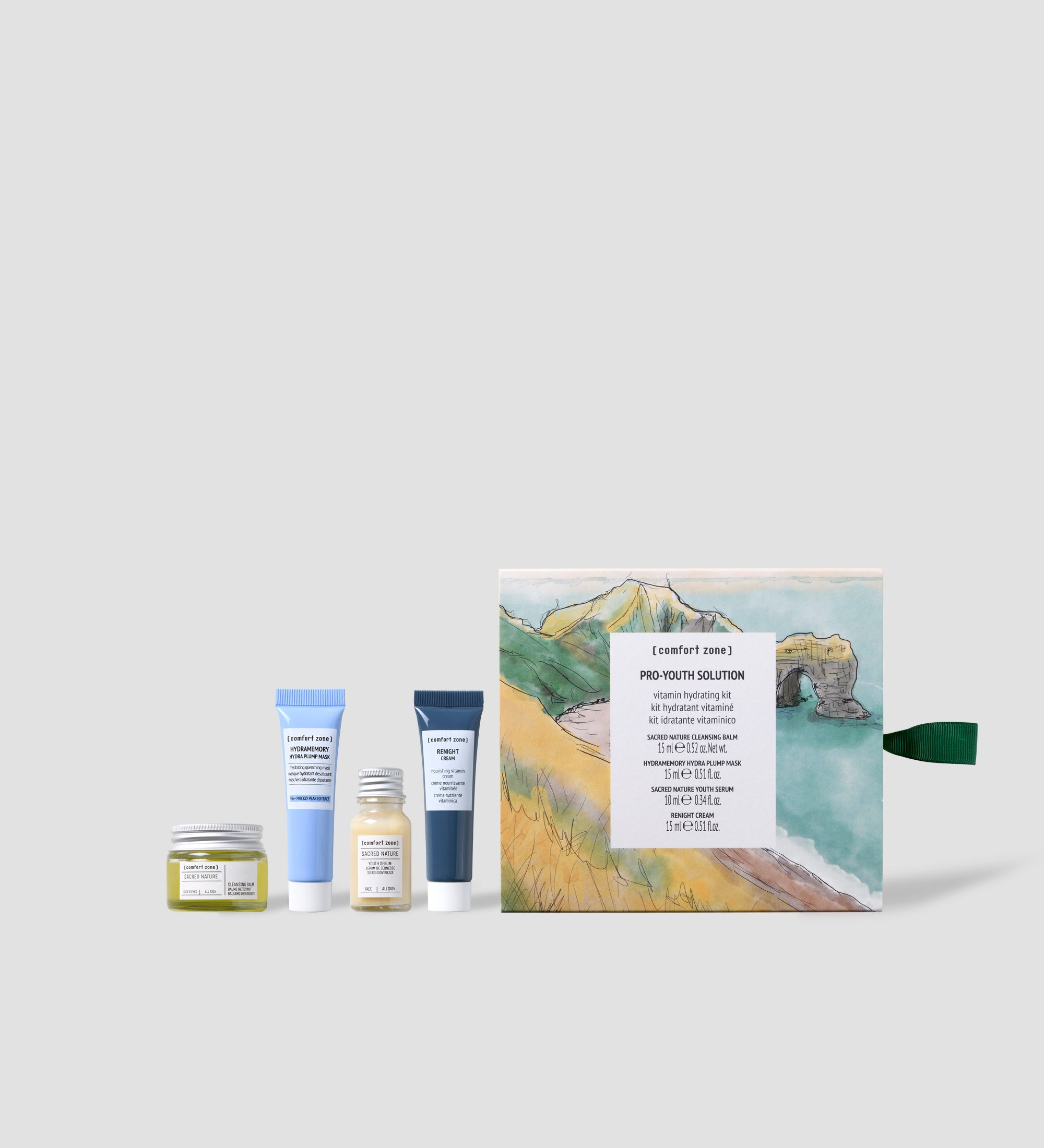 Comfort Zone: KIT PRO-YOUTH SOLUTION <p>Hydrating travel kit -
