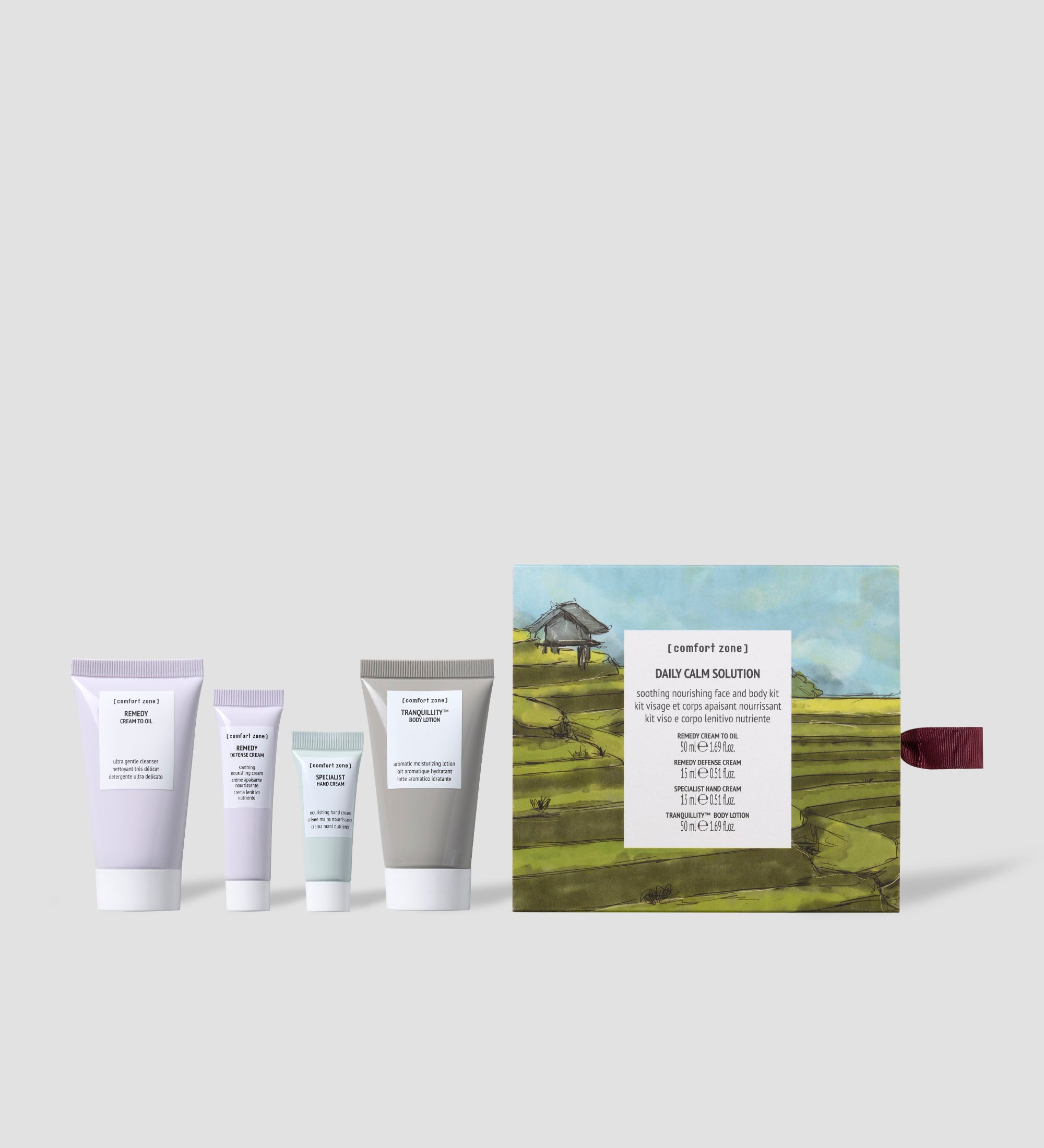 Comfort Zone: KIT DAILY CALM SOLUTION <p>Soothing nourishing face and body kit-
