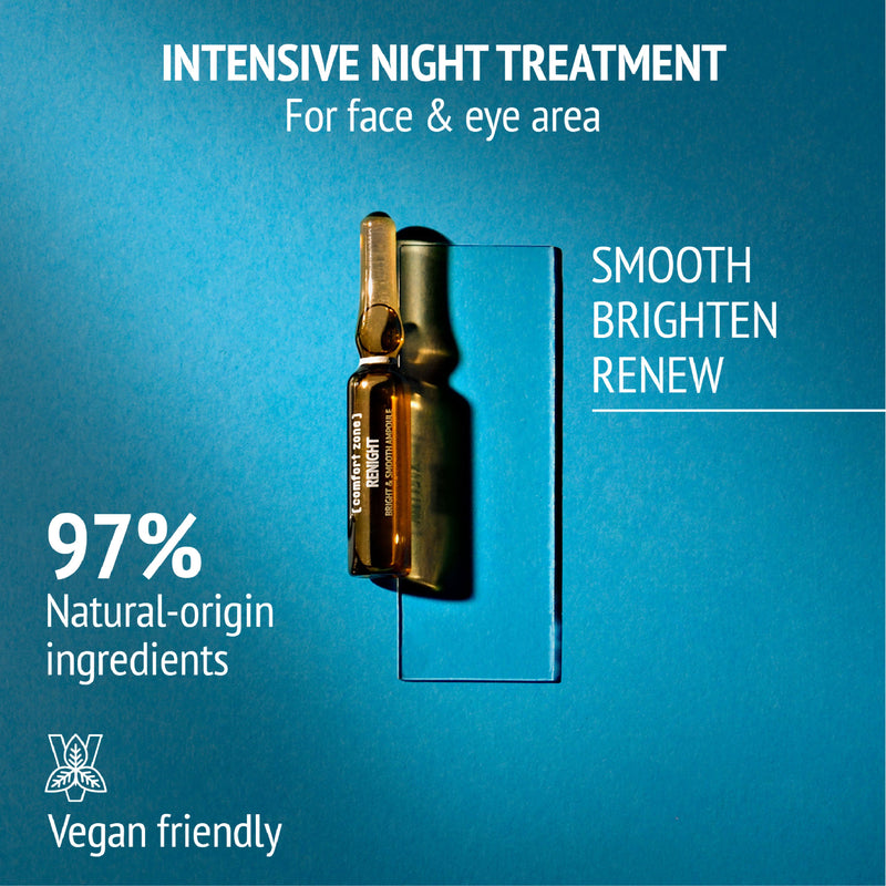 Comfort Zone: RENIGHT Bright &amp; Smooth Ampoules   Overnight renewing concentrate -3.jpg
