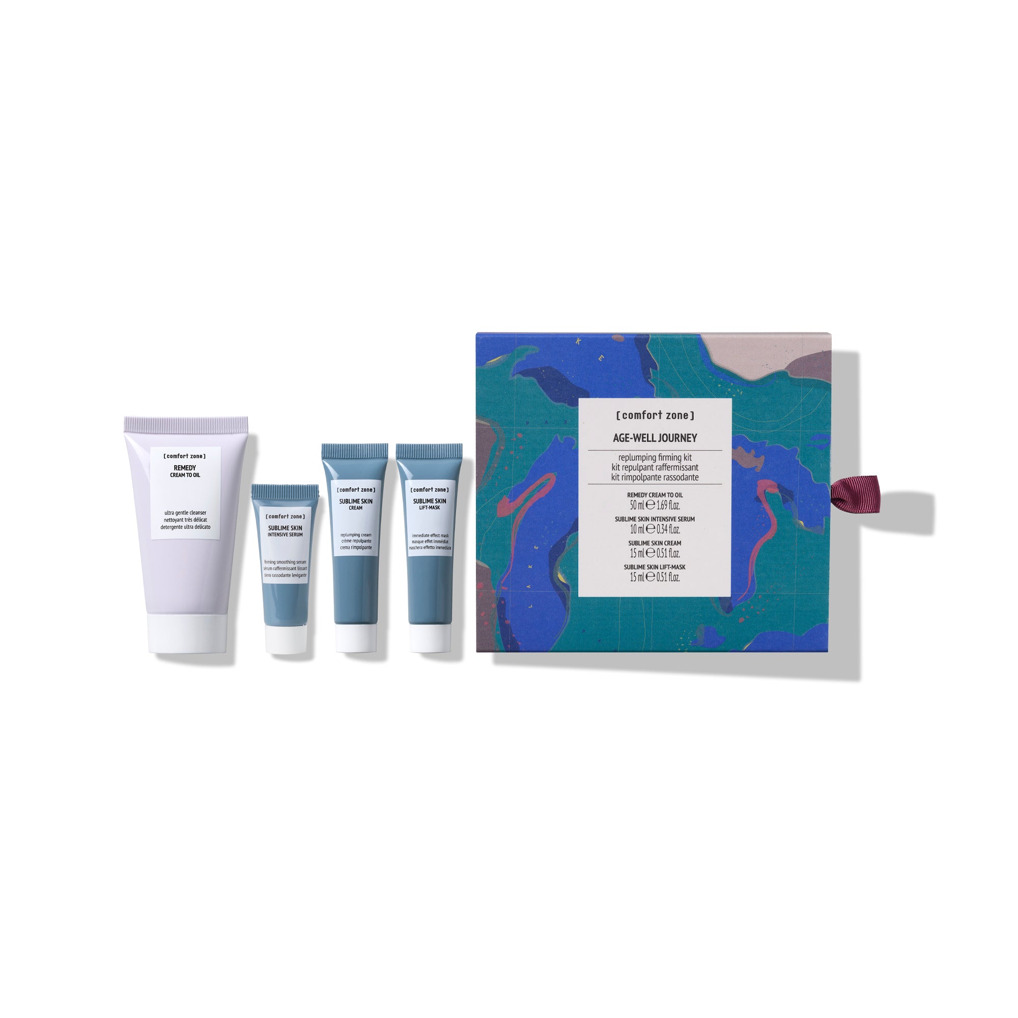 Comfort Zone: Kit Age-Well Journey  Re-plumping firming kit -
