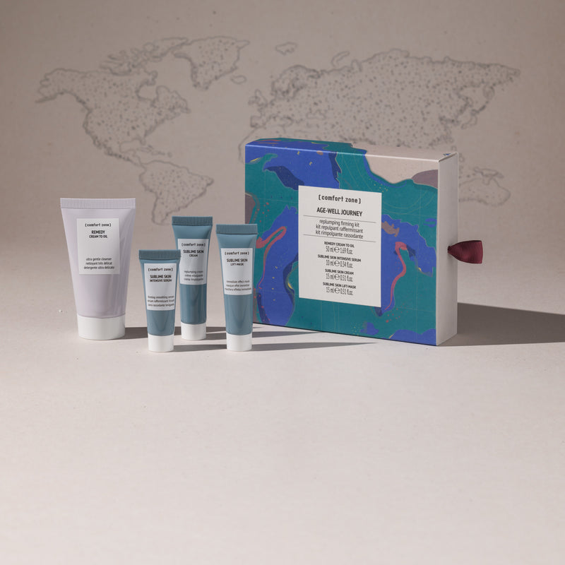 Comfort Zone: Kit Age-Well Journey  Re-plumping firming kit -
