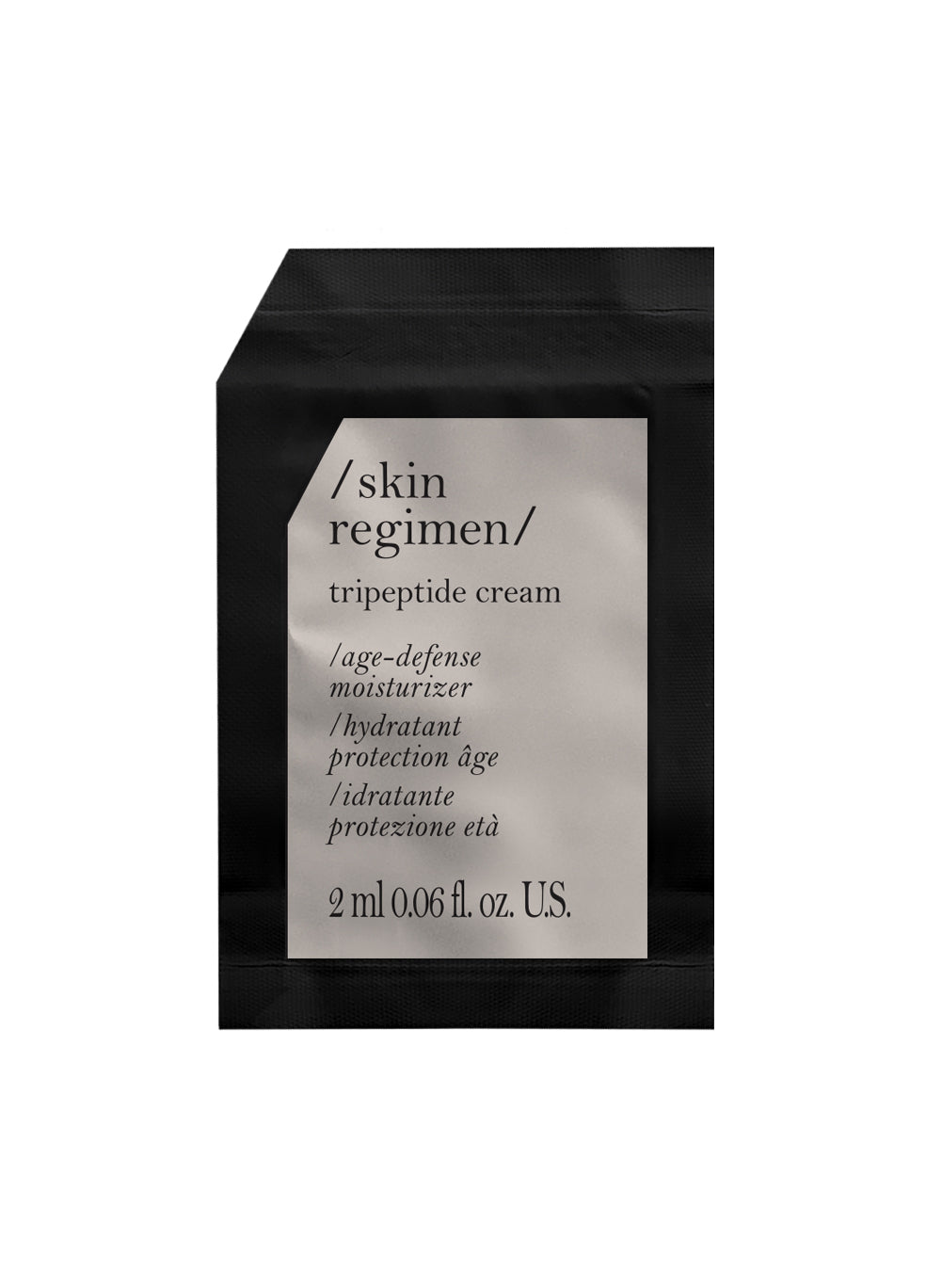 Comfort Zone: sachet /skin regimen/ Tripeptide Cream Age-defense anti-pollution moisturizer-
