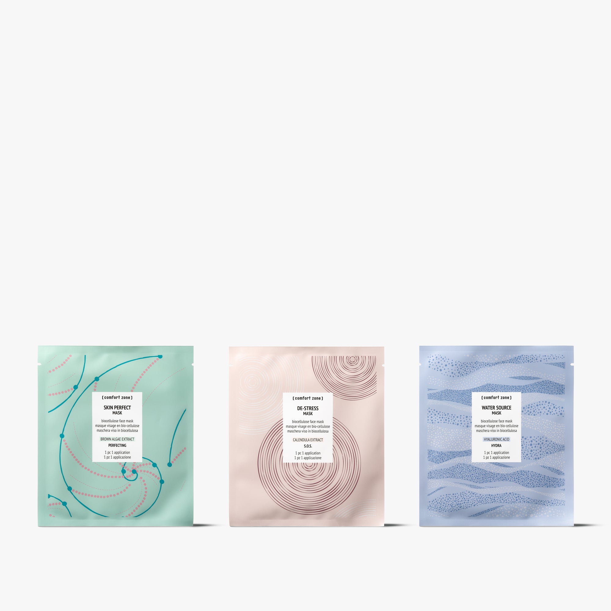 Comfort Zone: Kit Sheet Mask Trio A complete sheet mask set for ultimate hydration-1.jpg
