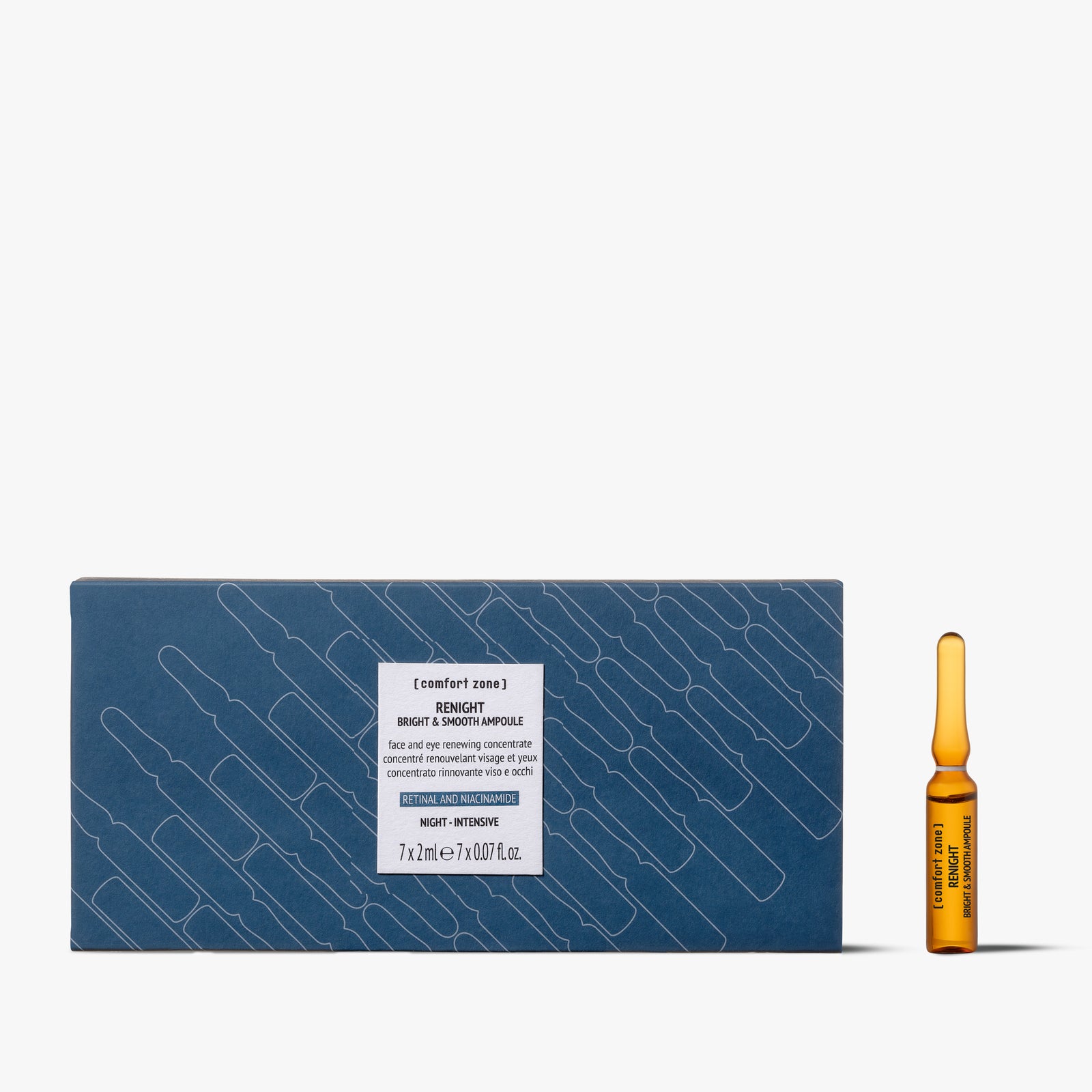 Comfort Zone: Renight Bright &amp; Smooth Ampoules Overnight renewing concentrate-8004608516712
