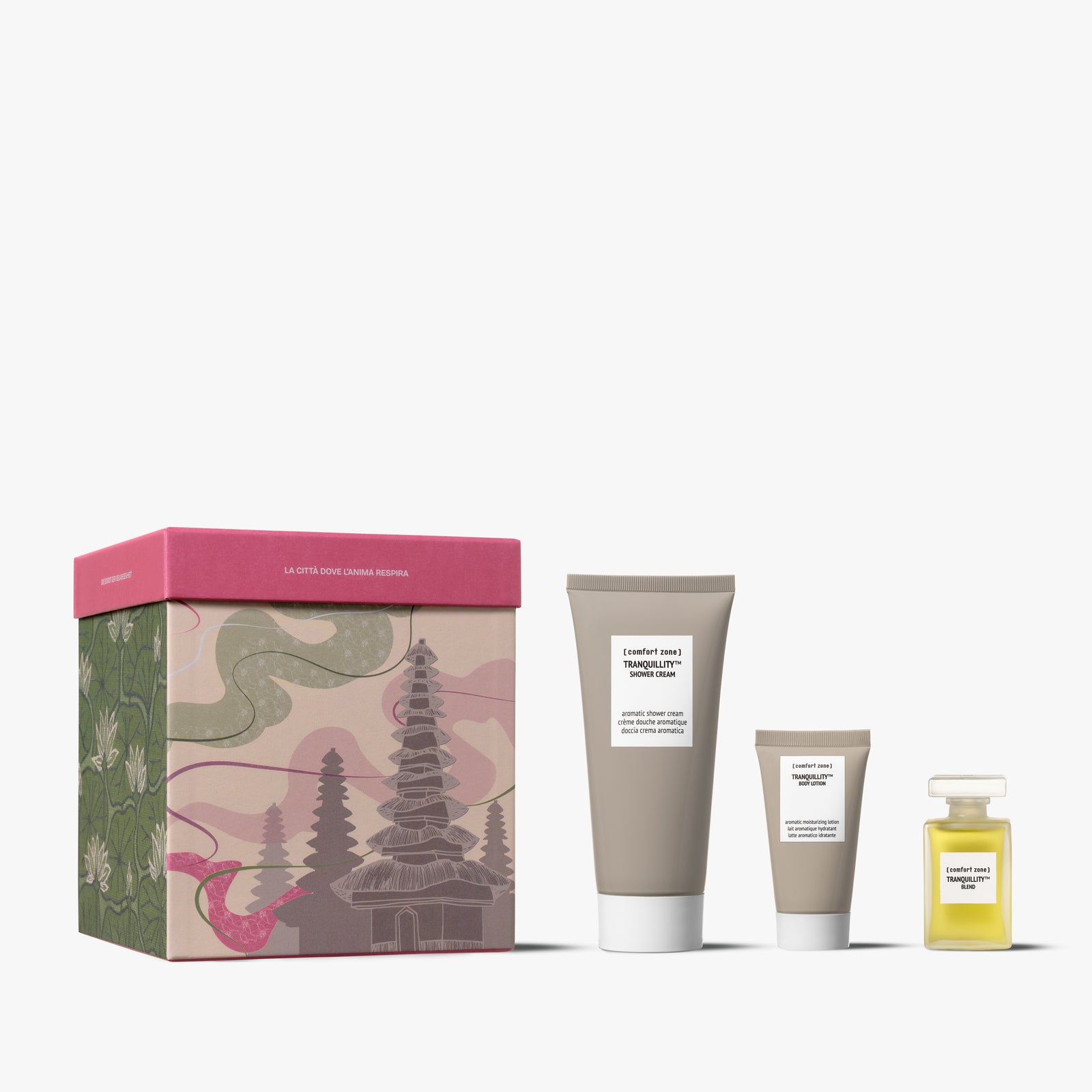 Comfort Zone: Kit The City Of Serenity  Aromatic Moisturizing Body Kit -8004608529606
