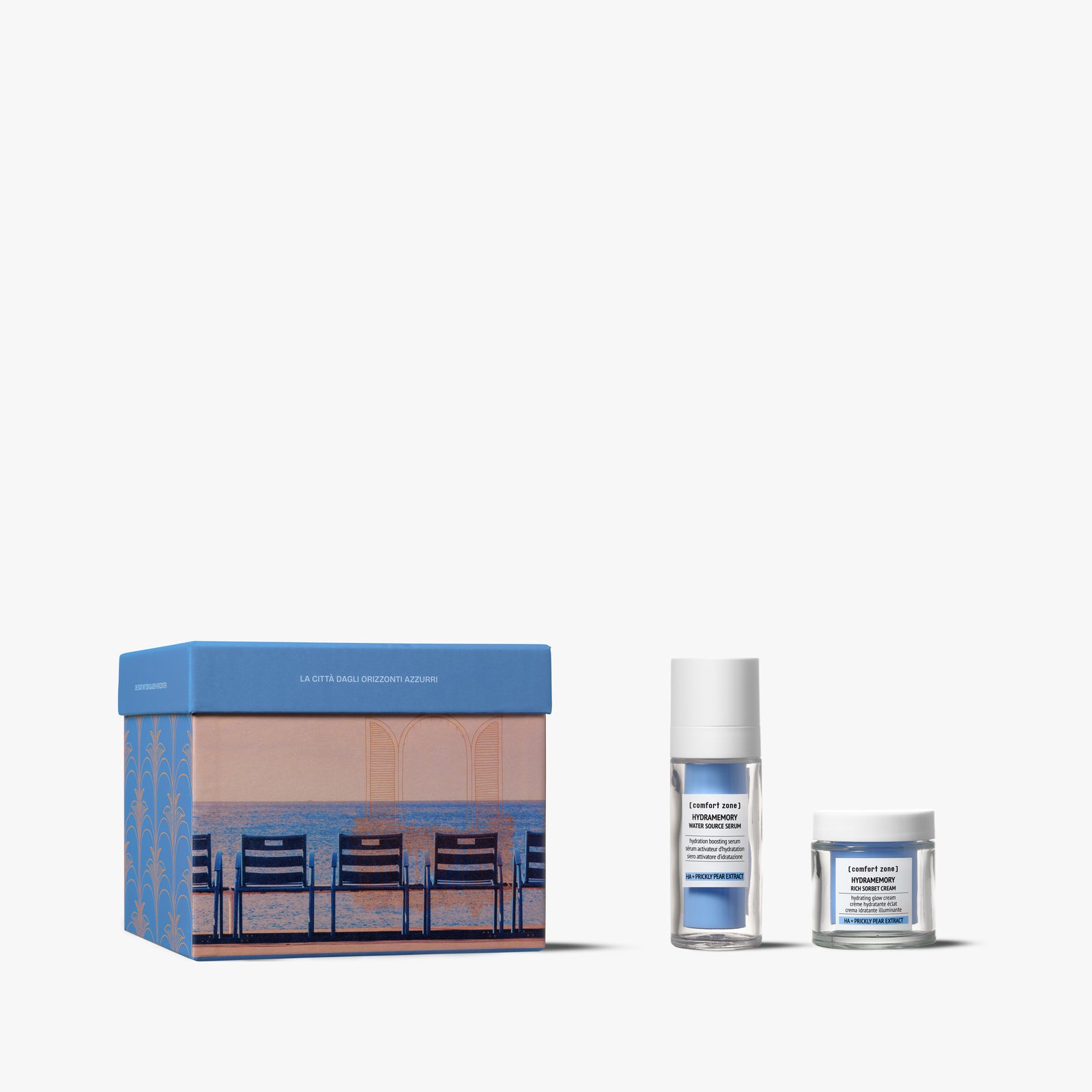 Comfort Zone: Kit The City Of Blue Horizons  Hydrating Glow-Boosting Face Kit -8004608529620
