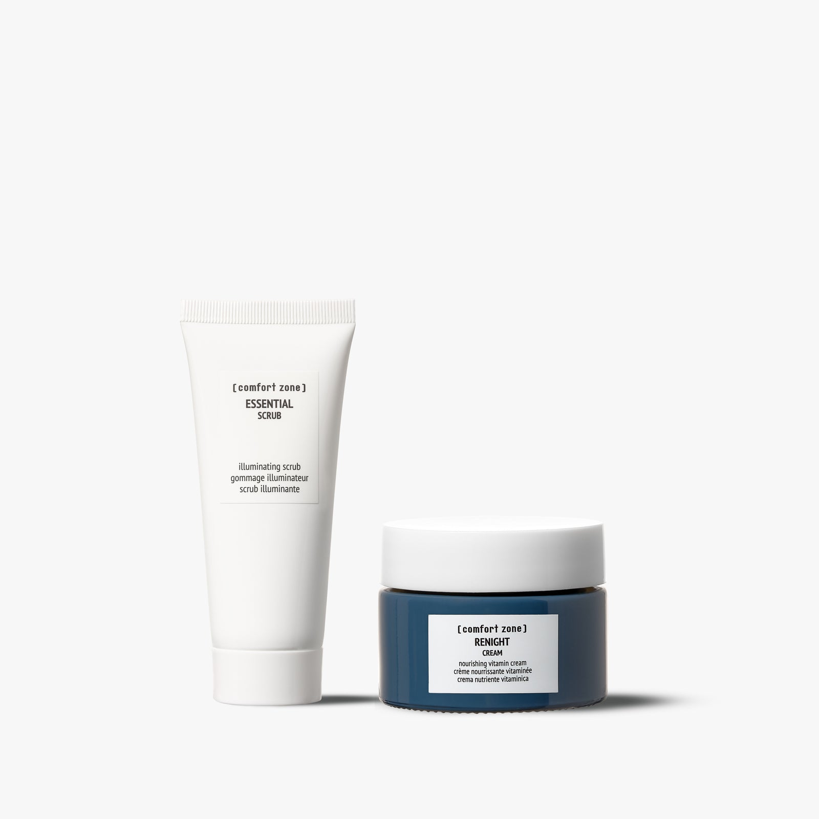 Comfort Zone: Kit Exfoliating &amp; Nourishing Mini Duo  Face Scrub and Nourishing Cream Set -BDSCGLB00016
