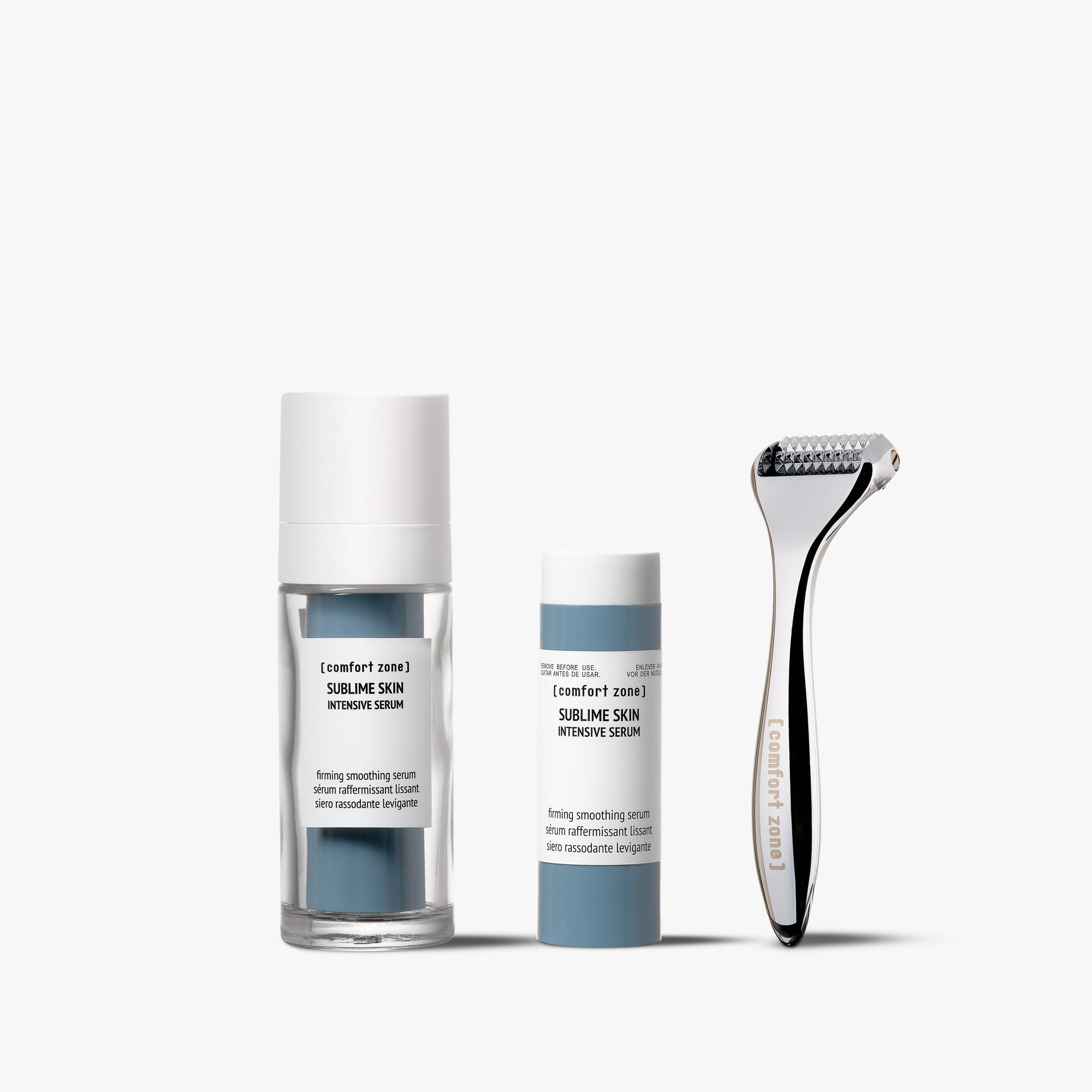 Comfort Zone:  Facial Roller Routine ANTI-AGING SERUM &amp; FACIAL ROLLER BUNDLE-BDSCUS00030
