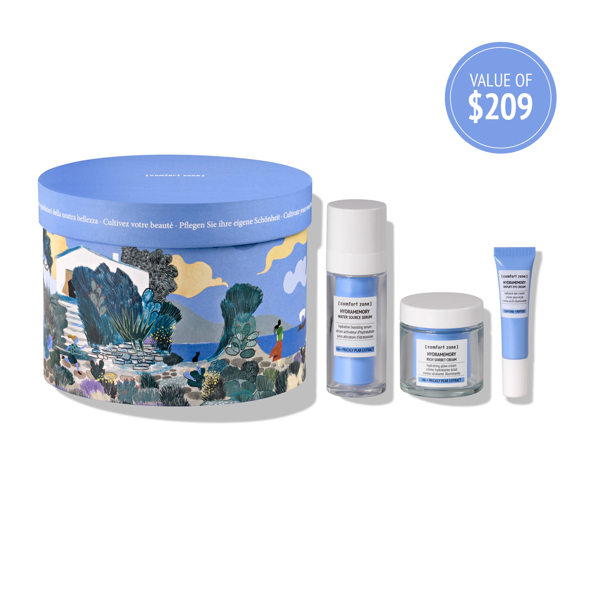 Comfort Zone: KIT EXOTIC GARDEN  Full Face &amp; Body Travel Routine Gift Box -PDP
