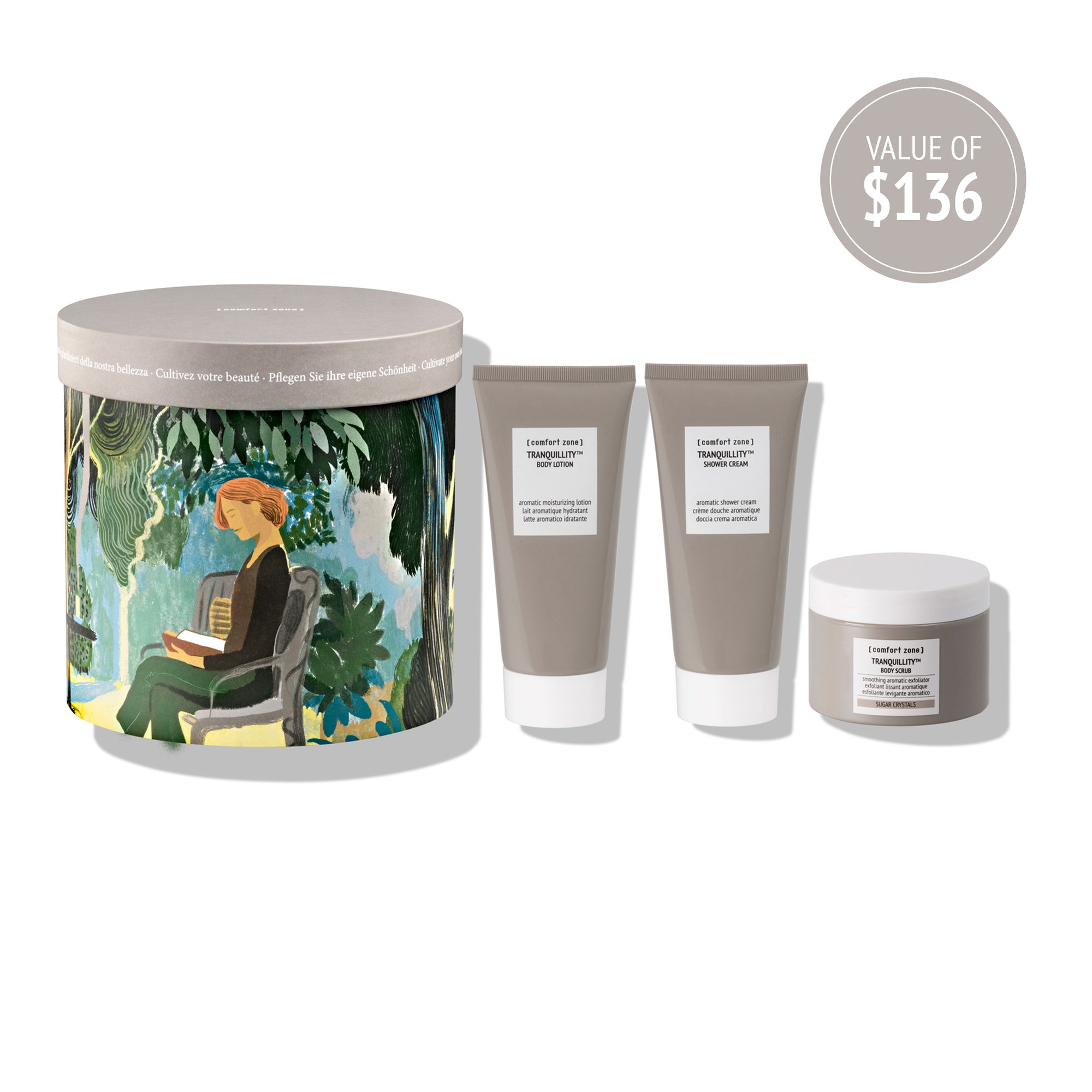 Comfort Zone: KIT SECRET GARDEN  Aromatic Moisturizing Body Gift Box -PDP
