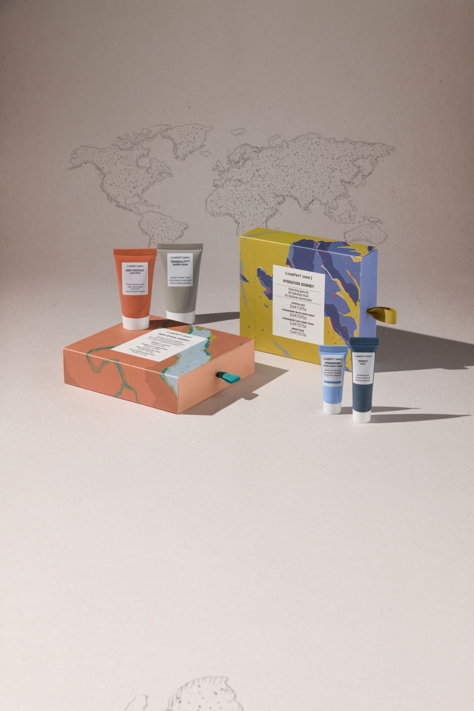 Comfort Zone:  NEW! Travel Collection <p>Keep your skin glowing on the go with our limited-edition travel-friendly sets!</p>-
