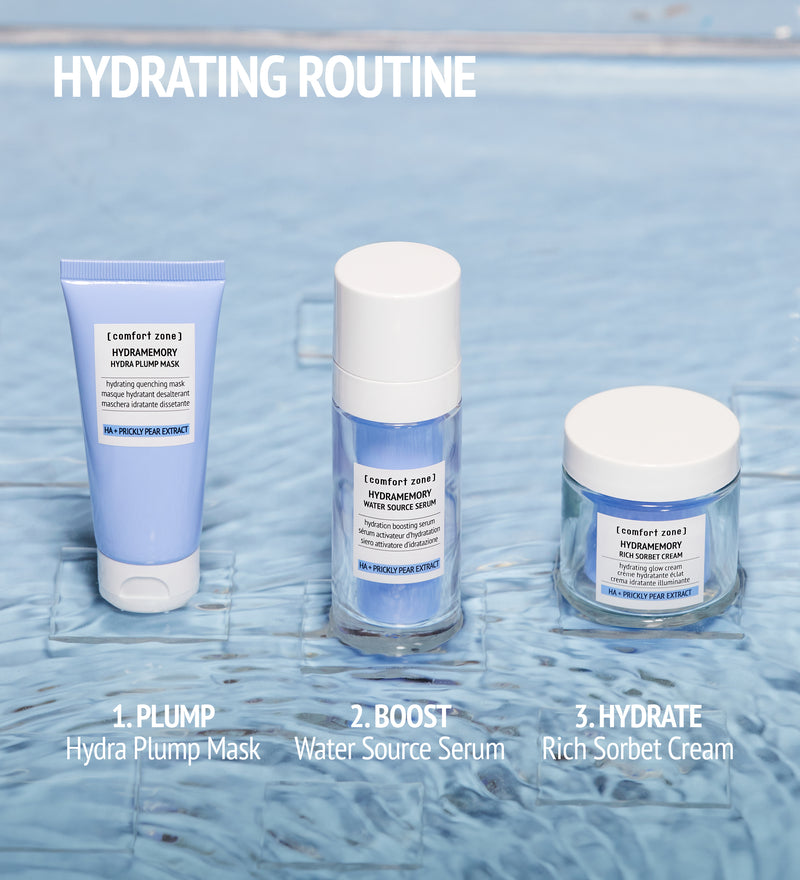 Comfort Zone: SET ULTIMATE HYDRATING BUNDLE 3 STEP HYDRATING ROUTINE-
