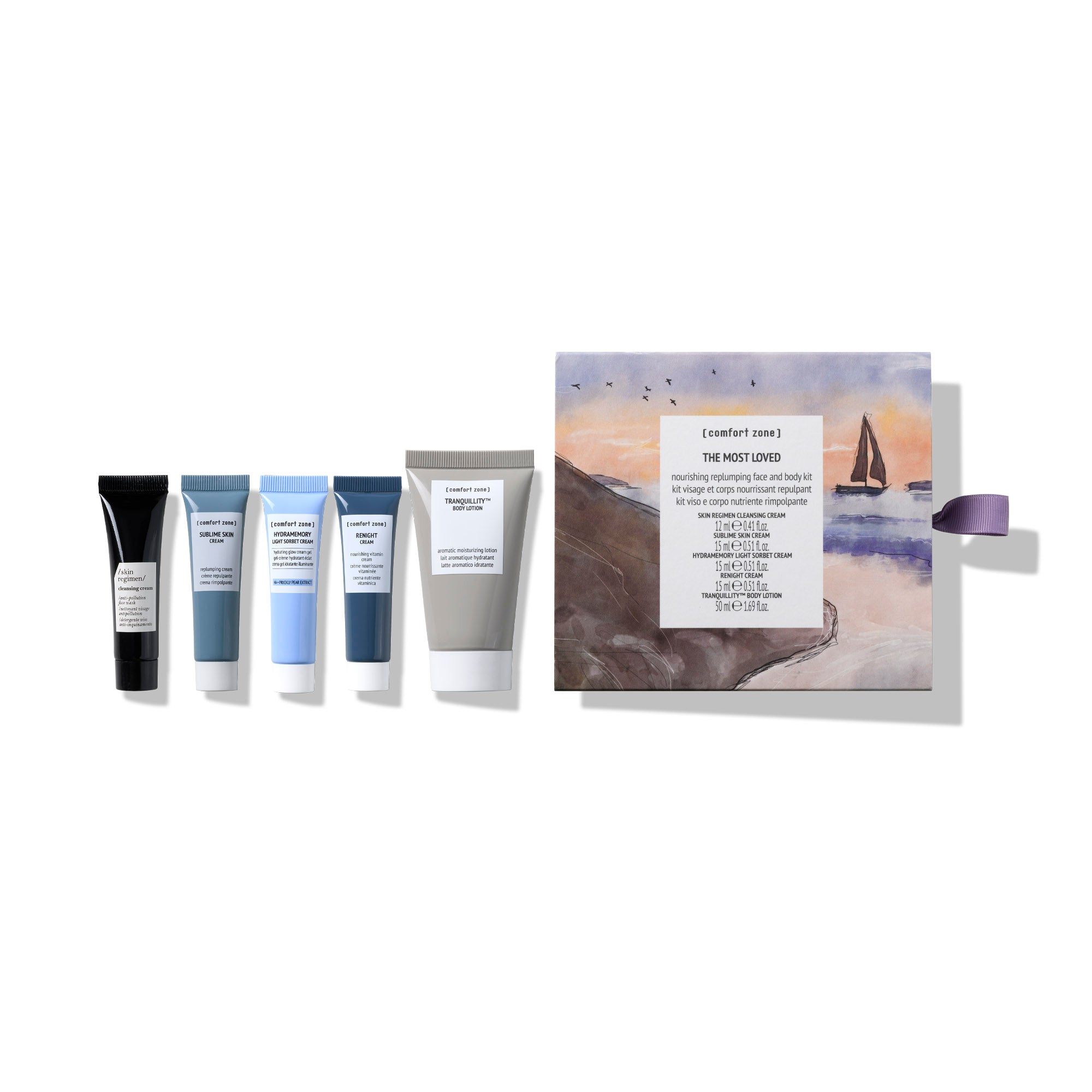 Comfort Zone: KIT THE MOST LOVED  Our most-loved 5-piece gift set -
