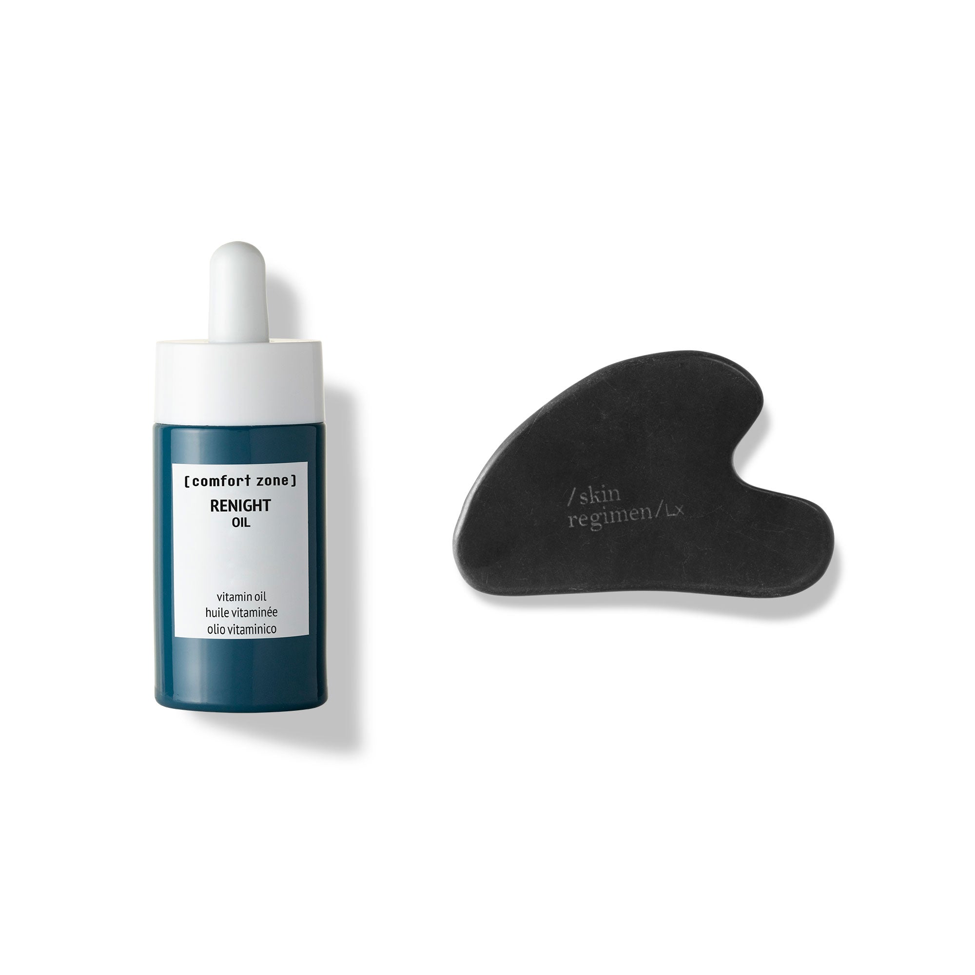 Comfort Zone: RENIGHT The Sculpting Duo  Nourishing Renight Oil &amp; GuaSha Kit -
