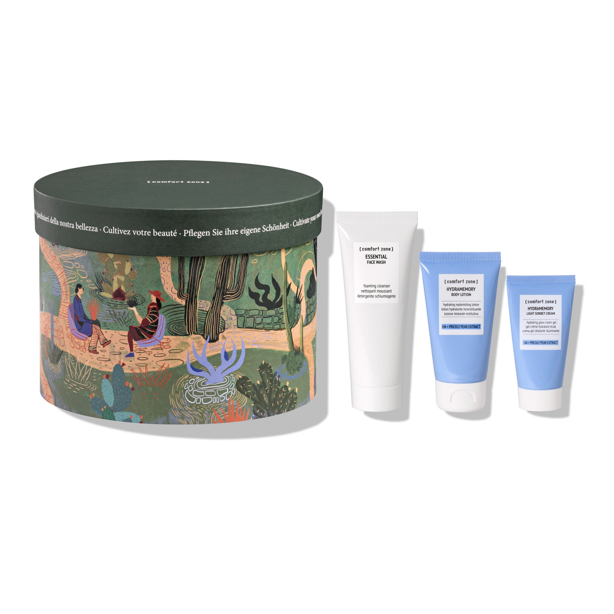 Comfort Zone: KIT EXOTIC GARDEN  Full Face &amp; Body Travel Routine Gift Box -
