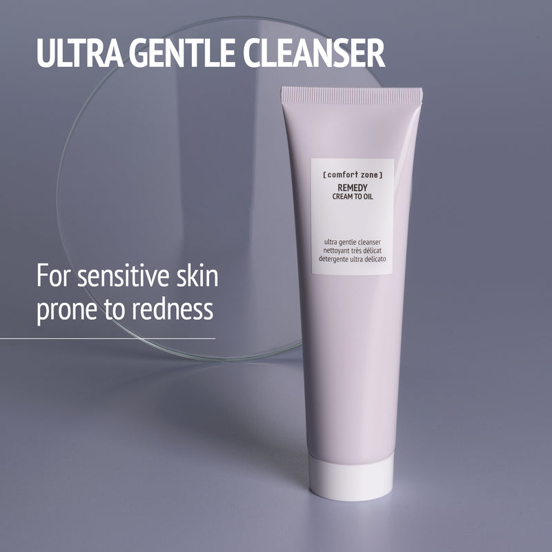 Comfort Zone: REMEDY CREAM TO OIL Ultra gentle cleanser-

