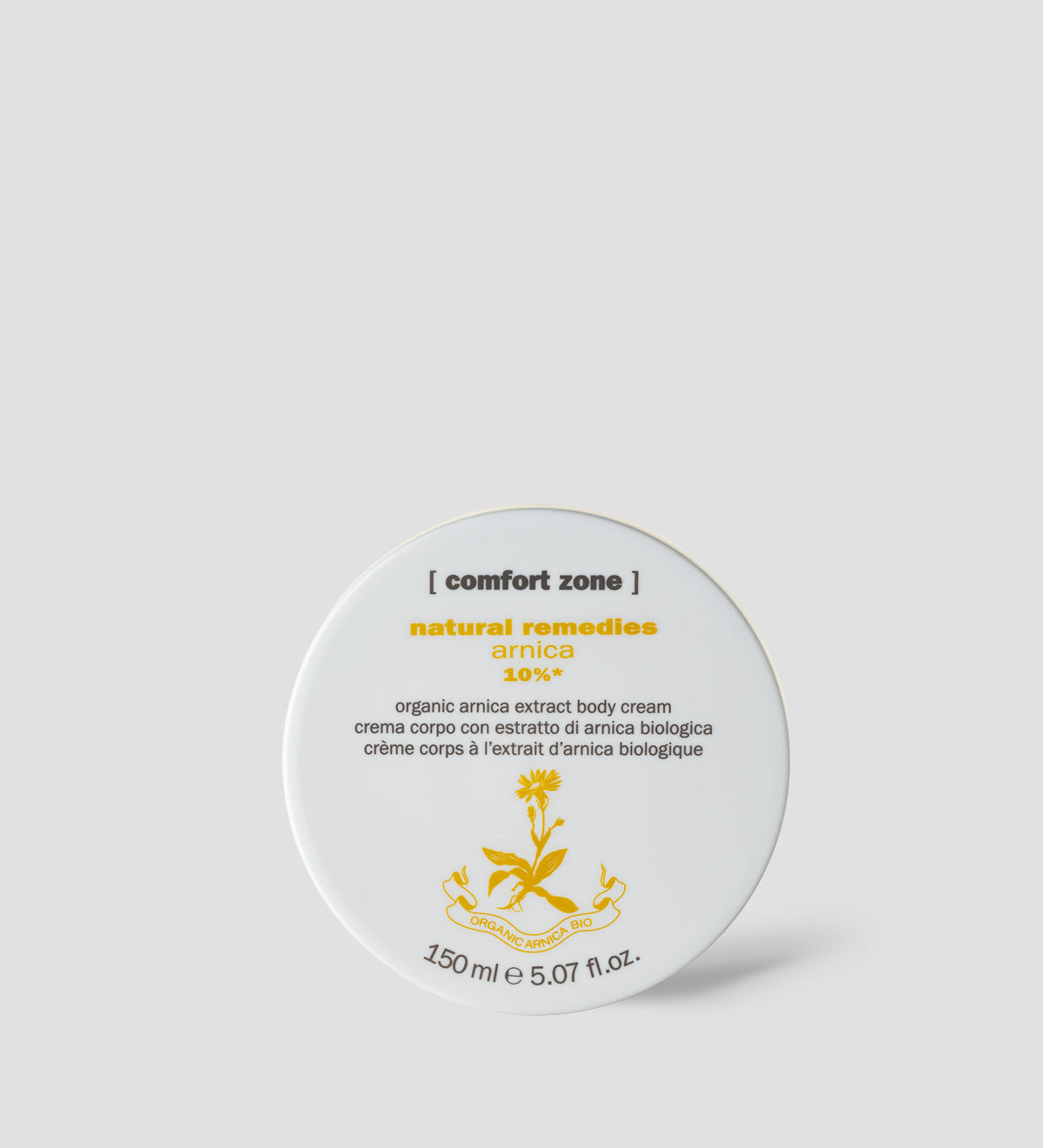 Comfort Zone: NATURAL REMEDIES ARNICA 10% Organic arnica extract body treatment cream-